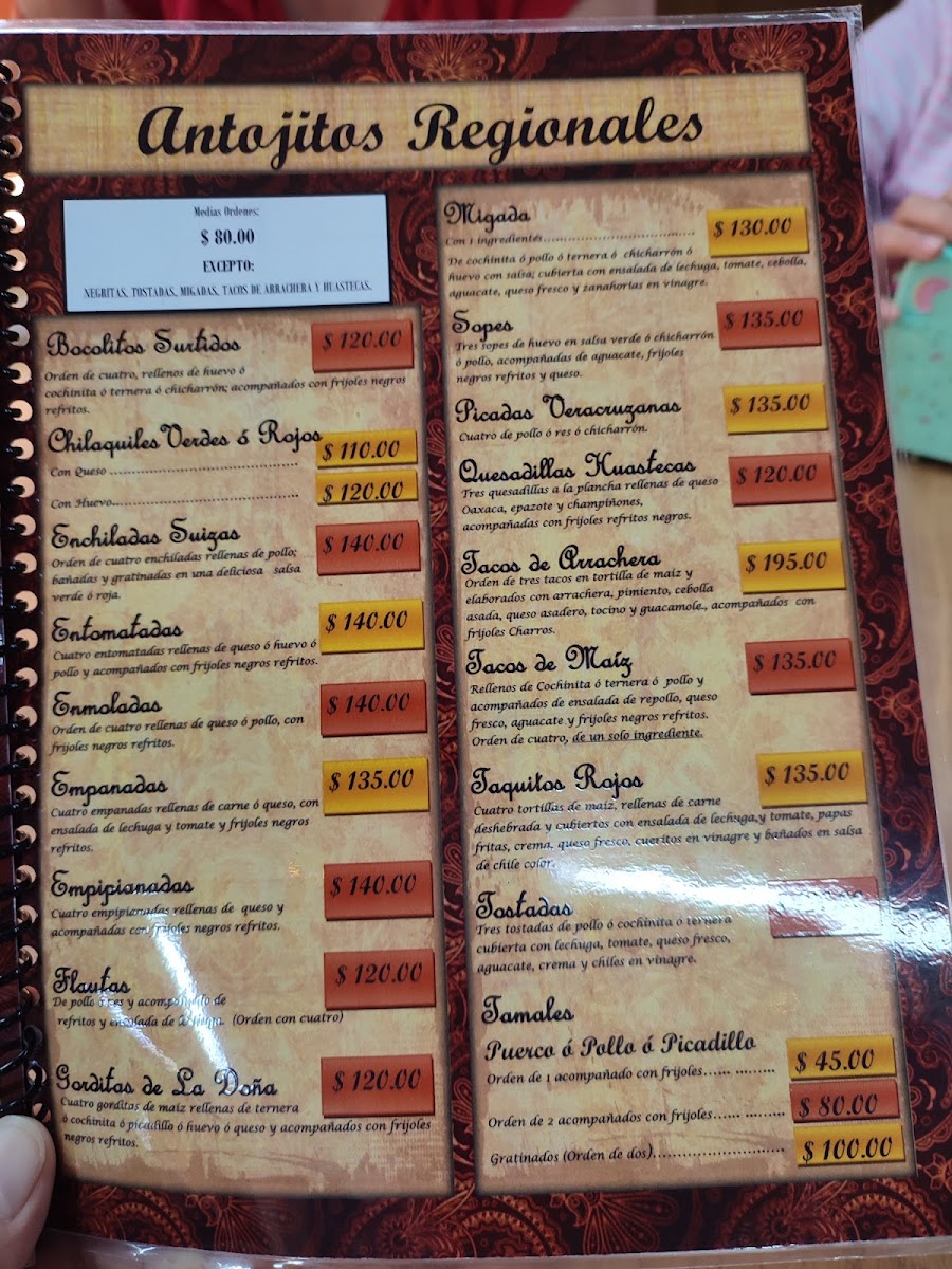 Panadería el Itacate Menu - Image 3
